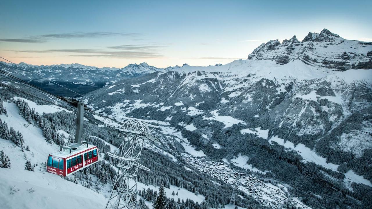 Appartement A La Montagne Champéry Exteriér fotografie